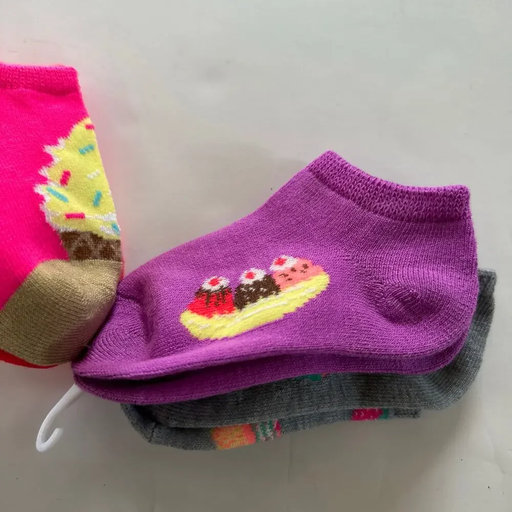 Glow in the Dark Printed Socks - 4 Pairs Bundle